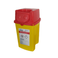 MEDICAL WASTE CONTAINER SQUARE 2 L INCLUDING CAP 120 X 128 X 220 MM (75 PCS/CARTON)(2)2