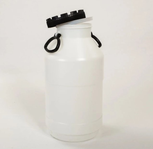 PE BAREL 50 L WIDE-HAND NATURAL HANDLE + SCREW-CUTTER, INTERMEDIATE  AVERAGE 197MM 355x700MM(2)
