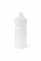 HDPE BOTTLE 1000ML TRANSPARENT OXON NO CLOSURE