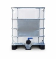 IBC CONTAINER 600L WERIT 400/80 NEW PLASTIC CONTAINER WITH A NON-REPLACEABLE FLAP VALVE