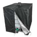 Protective cover for IBC container black UV protection