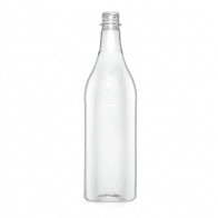 PET BOTTLE 1 L FOR WINE CLEAR MOOD OF GRAPE WINE 33g WITHOUT CAP (128 ks)