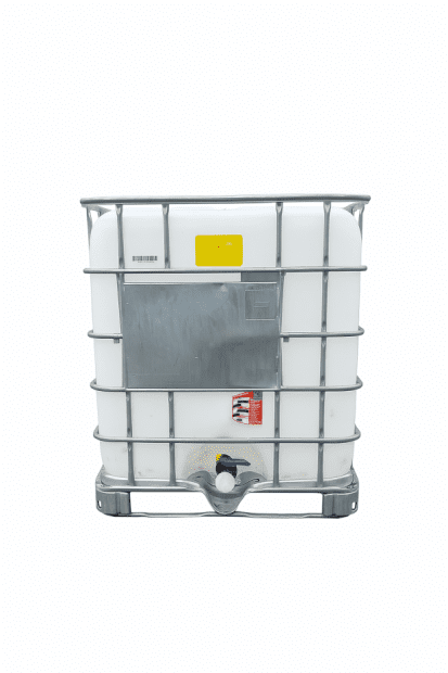 IBC CONTAINER 1000L SCH EX UN ANTISTATIC REPAIRED/UNWASHABLE METAL PALLET 150/50 FINE THREAD