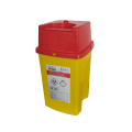 MEDICAL WASTE CONTAINER SQUARE 2 L INCLUDING CAP 120 X 128 X 220 MM (75 PCS/CARTON)