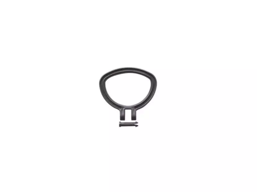 Black handle including pin for 50 l barrel VDP008