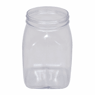 310-70599 PVC Bowl 1000 ML Clear Wide Angle Edge