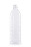 PET BOTTLE 1 L CLEARS THE BLAST WITHOUT CLOSING (60 ks)