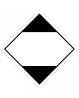 ADR Self-Adhesive Label - Limited Quantity - lq - Road, Rail, Water  (11.5 x 11.5 cm)