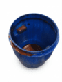 PE BARREL 30L AFTER CHOCOLATE USED WITHOUT UN REMOVABLE LID + LEVER LOCK(4)4