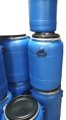 PE drum 90-liter, used, removable lid + lever-type closure with Teflon-coated handle inside(6)6