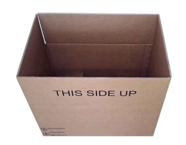 CARDBOARD BOX UN 4GV/X160/X140/S, 770 × 570 × 550 MM, DAMAGED