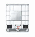 IBC CONTAINER 1000 L refurbished/cleaned METAL PALLET without UN 150/50