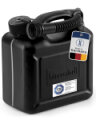 PE KANYSTR 5 L BLACK UN ON FUEL CLOSURE + DRAIN HUB NO.