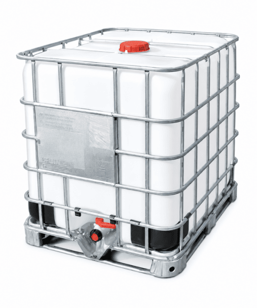 IBC CONTAINER 1000 L refurbished/cleaned METAL PALLET without UN 150/50(2)