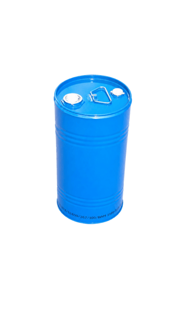 STEEL DRUM 30L RAL5010/RAW 0.5/0.5/0.5 MM 2"+3/4" UN 1A1/X1.6/300 279/288x550 MM HOLDER(2)