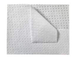 Hydrophobic Absorbent Mat in a Cardboard Box - Durable Perforated Absorbent, 100 pcs
