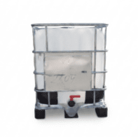 IBC CONTAINER 600L WERIT 150/50 REKO NEW BOTTLE PLASTIC PALLET REPLACEABLE FLAP COCK