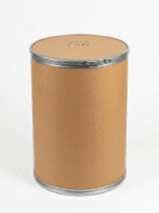 Used cardboard drum 100L 460x650 mm cardboard lid/plywood bottom no UN lid without gasket