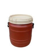 PLASTIC SUD CURTEC 55.5L UN BROWN / BEIGE + HOLDER NO.6942 SCREW LID
