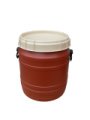 PLASTIC SUD CURTEC 55.5L UN BROWN / BEIGE + HOLDER NO.6942 SCREW LID