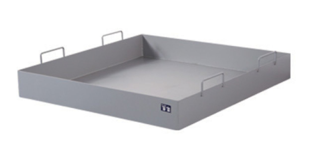 Metal drip tray - capacity 220 l