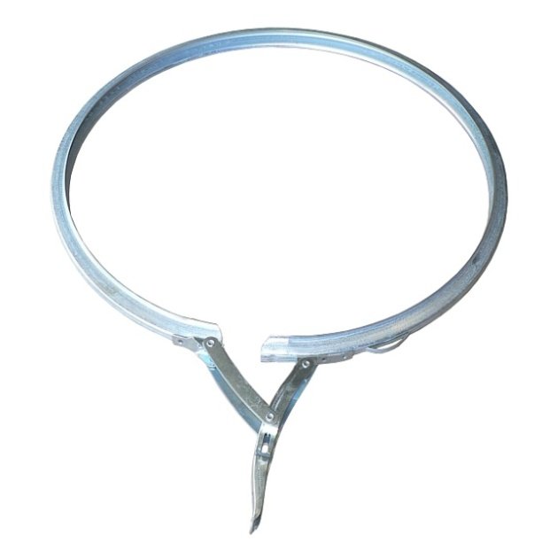 GALVANIZED RING FOR KUD OV 60 L DIAMETER 385 MM