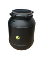PLASTIC SUD CURTEC 26L ANTISTATIC BLACK SCREW LID