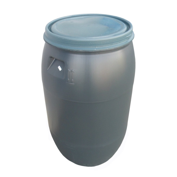 HDPE PLASTIC SUD 220L FOR RAIN WATER GARDEN WITH DRAIN COCK, REMOVING LID (SUD ON WATER 200L)