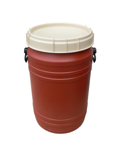 PLASTIC SUD CURTEC 75L UN BROWN / BEIGE HOLDER SCREW LID