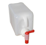 PLASTIC CHANNEL WITH COCK 3L UN 3H1 / Y1.6 / 150 NATUR 140G COUPLING INCLUDING LOCK