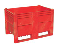 PLASTIC BOX FULL DIMENSION 1200 x 800 x 740 MM RED