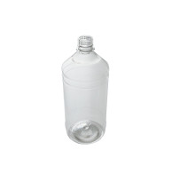 PET BOTTLE 1 L CLEAR 45,4 G TYPE 0111 WITHOUT CLOSING