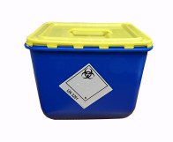 KLINIK BOX MEDICAL WASTE TANK 30L BLUE UN COPY INCLUDING LID