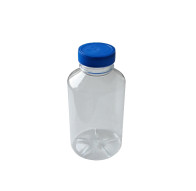 PET BOTTLES 1 L CLEAR WITH CHILD PROTECTION, NECK 48, WITHOUT CAP