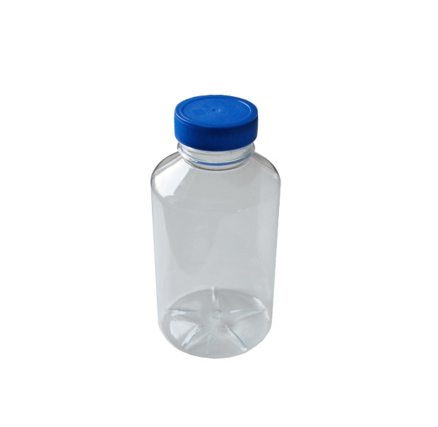 PET BOTTLES 1 L CLEAR WITH CHILD PROTECTION, NECK 48, WITHOUT CAP