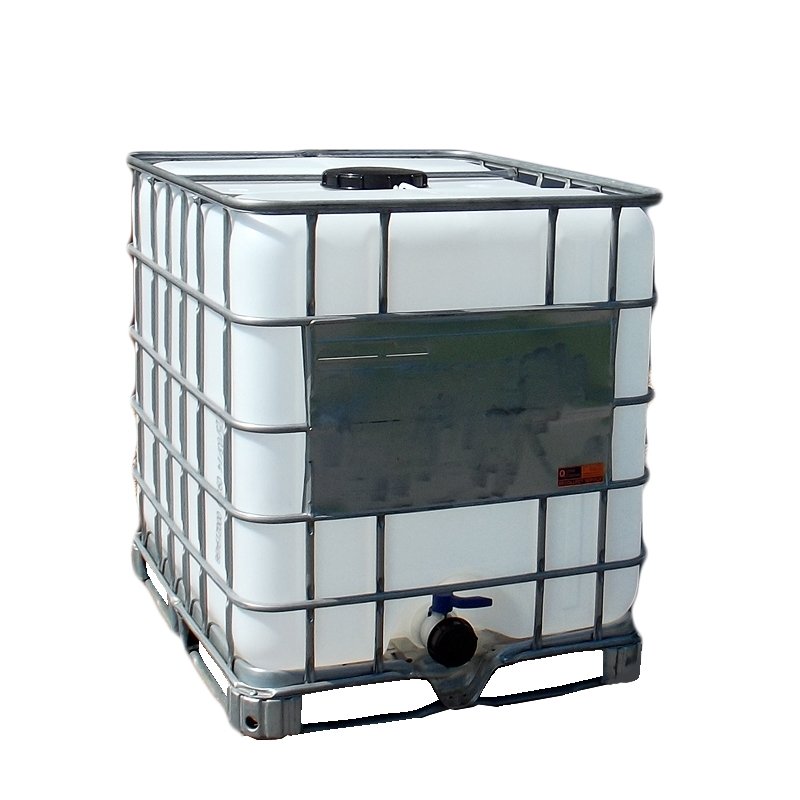IBC CONTAINER 1000L REKO 225/80 METAL PALLET NEW NATUR CONTAINER UNIFORMABLE FLAP COCK WITHOUT UN