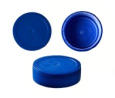 CAP WITH CHILD PROTECTION FOR BOTTLE NECK 48 BLUE OR GREEN according to current stock