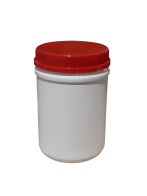 HDPE BOX 1300 ML WHITE UNI 103/80 x 183 MM INCLUDING LID + SPIDER