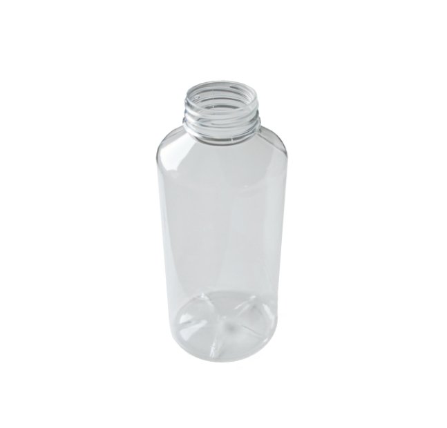 PET BOTTLES 1 L CLEAR WITH CHILD PROTECTION, NECK 48, WITHOUT CAP(2)