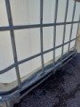 IBC CONTAINER 1000L REKO 150/50 METAL PALLET NATUR CONTAINER REPLACEABLE FLAP TANK DN 50 MM(5)5