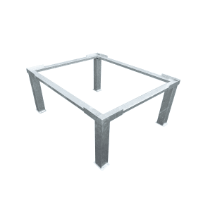 PEDESTAL FOR IBC CONTAINER GALVANIZED STEEL