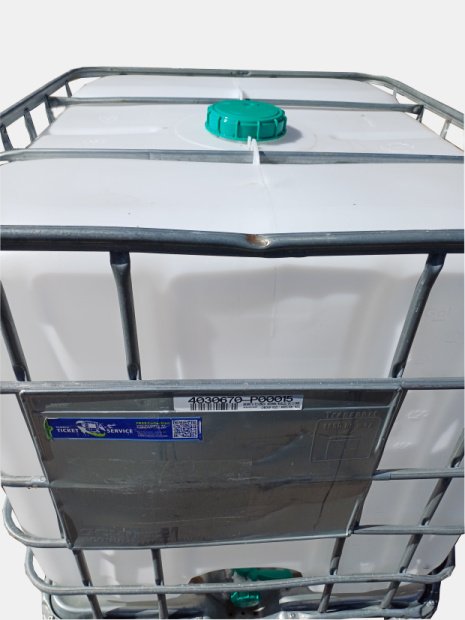 IBC CONTAINER 1000L REKO 150/50 METAL PALLET NATUR CONTAINER REPLACEABLE FLAP TANK DN 50 MM(3)